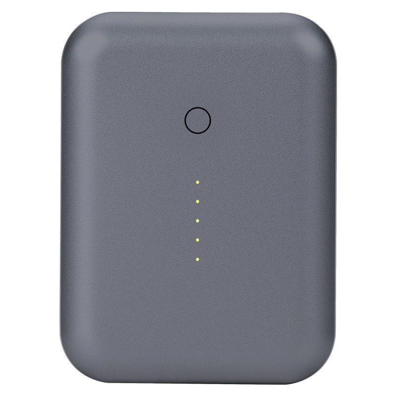 Just Mobile  Gum++ 高效能6000 mAh铝质行动电源-灰 PP-268AGY - 充电宝/传输线 - 其他金属 灰色