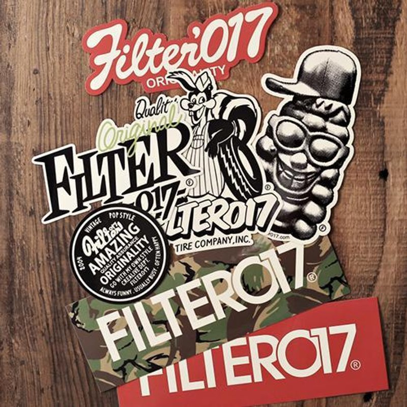 Filter017 - 贴纸 - Classic Design Stickers - 贴纸 - 纸 多色