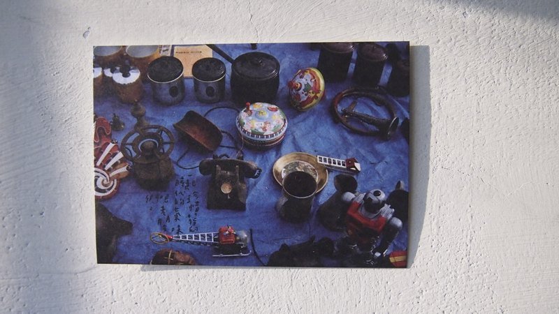 今晚我是手-旧时代的气味/明信片 - 卡片/明信片 - 纸 蓝色