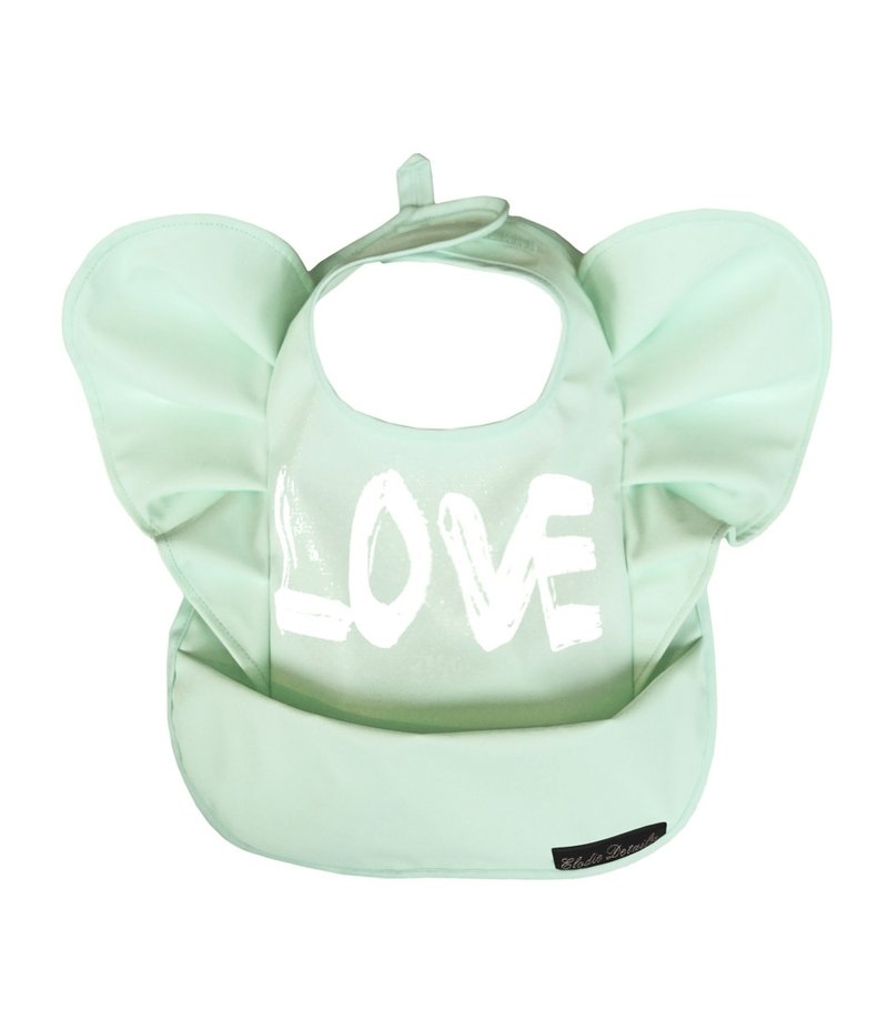 【瑞典ELODIE DETAILS】北欧时尚精品防水口袋围兜- L.O.V.E. - 围嘴/口水巾 - 其他材质 黄色