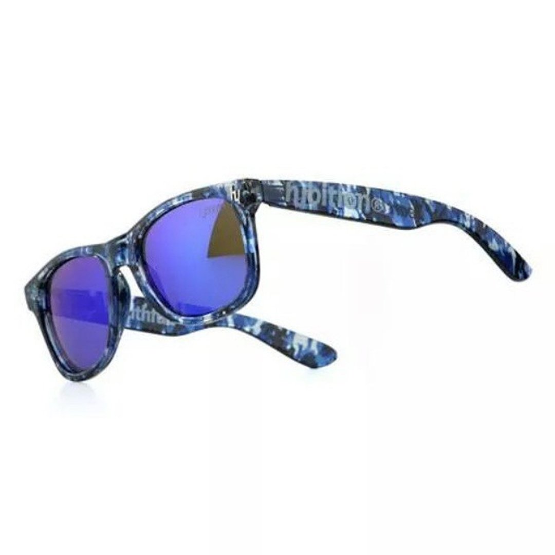 韩国 Hybition 太阳眼镜 Truthful Toy Glossy Blue Camouflage/Blue Revo Lens 蓝迷彩镜框/蓝镜面 - 墨镜 - 其他材质 多色