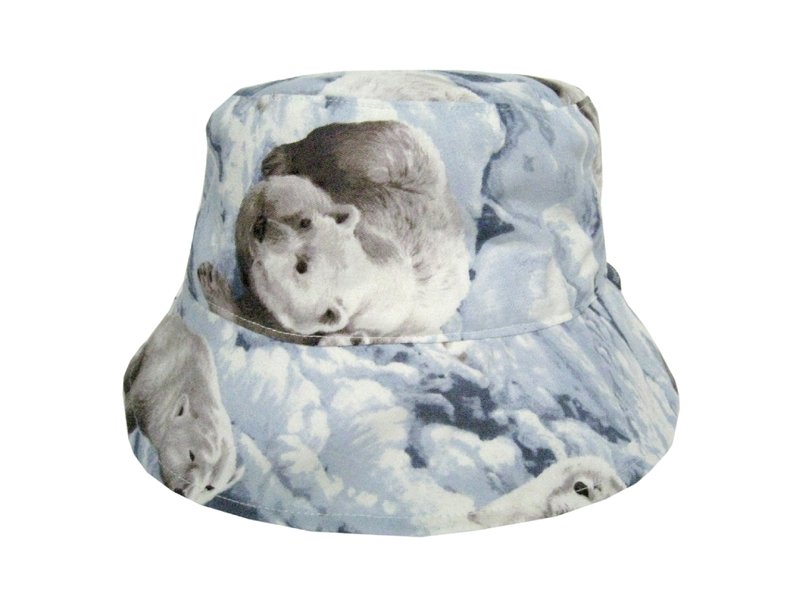 MaryWil百搭渔夫帽-北极熊 - 帽子 - 其他材质 蓝色