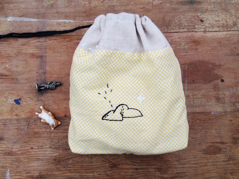 小时后火山束口袋 - 其他 - 其他材质 黄色