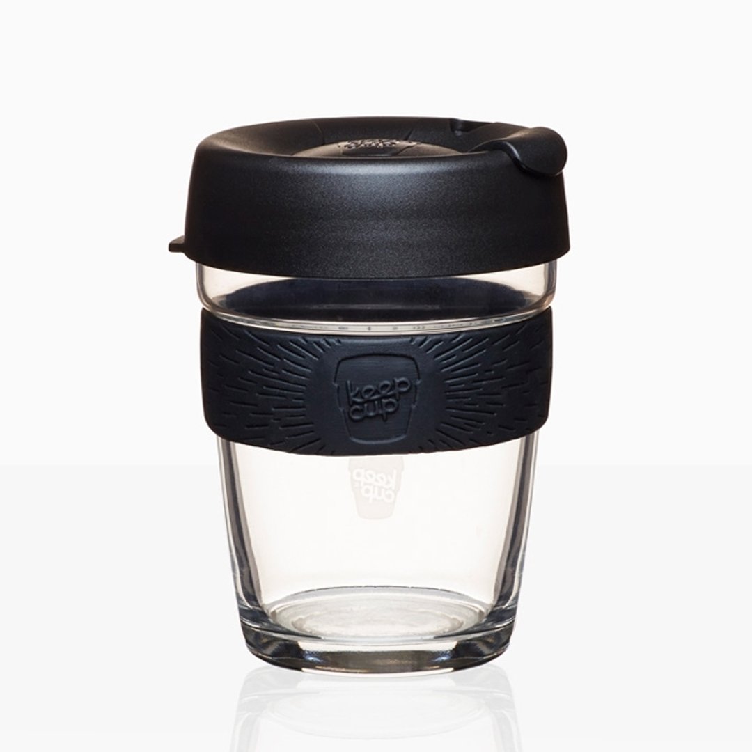 KeepCup 随身咖啡杯-醇酿系列 (M) 黑色幽默 - 咖啡杯/马克杯 - 其他材质 黑色
