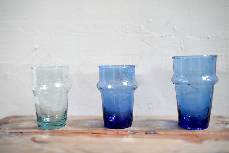 OMAKE 摩洛哥手绘玻璃杯/ 透明 - 茶具/茶杯 - 玻璃 