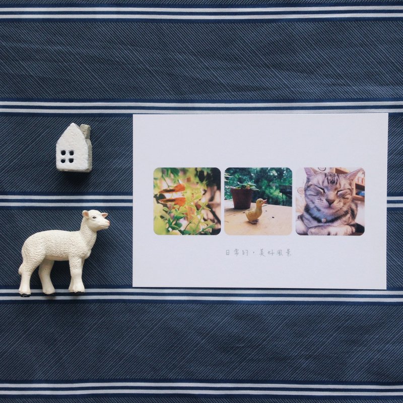 《美好日常风景》写真明信片 - 卡片/明信片 - 其他材质 多色