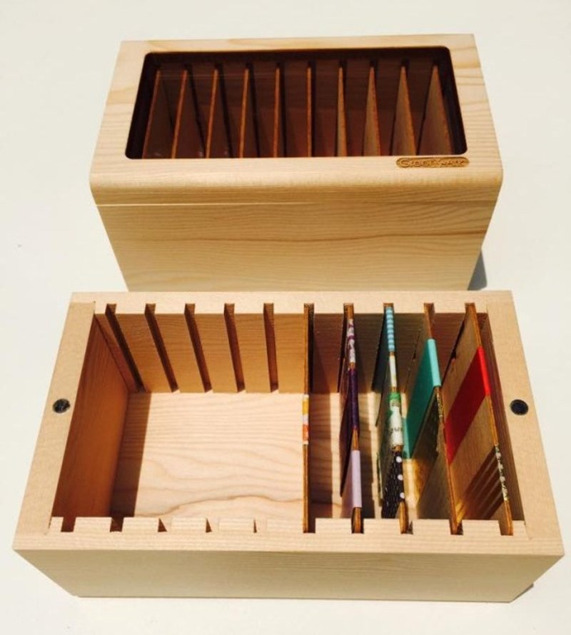 纸胶带纷享盒 - 纸胶带 - 木头 咖啡色