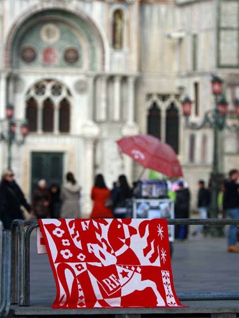 旋转木马限量婴儿毯｜双面图案 - 寝具 - 其他材质 