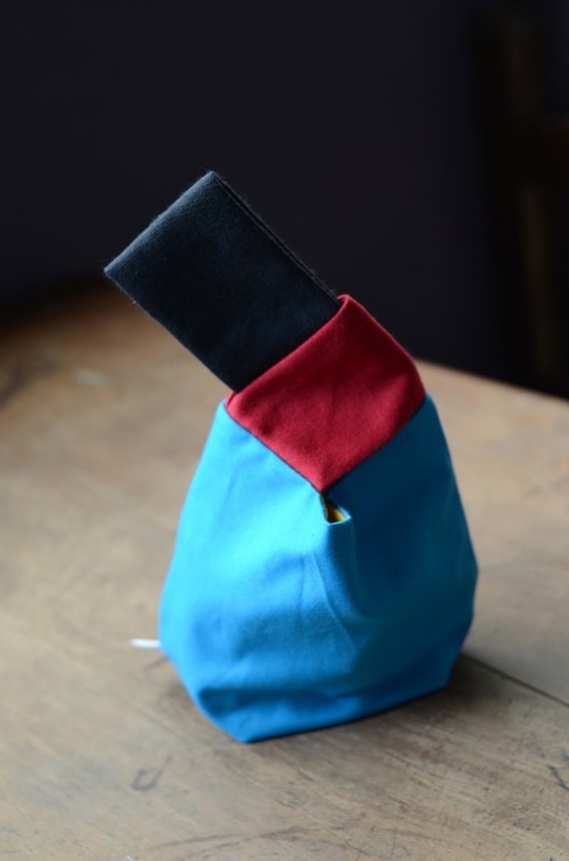 【BestFriend】散步包-(蓝黑红) - 手提包/手提袋 - 其他材质 橘色