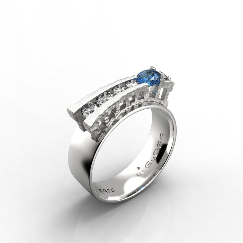 回家P003SCN--创作款(全馆含税价) - 戒指 - 其他金属 白色