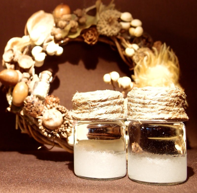 刻字订作。天气瓶乙对 ❅‘纯净的心 只容妳’ - 摆饰 - 玻璃 多色