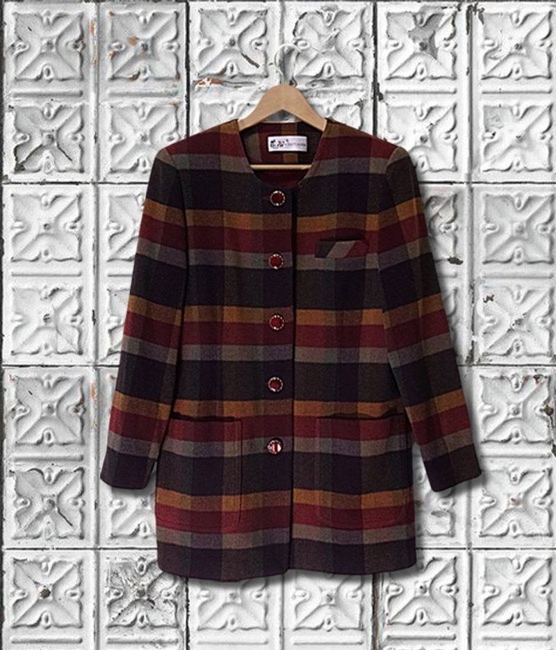 /林檎梦/英伦情人小挑逗外套 古着 vintage - 女装休闲/机能外套 - 其他材质 