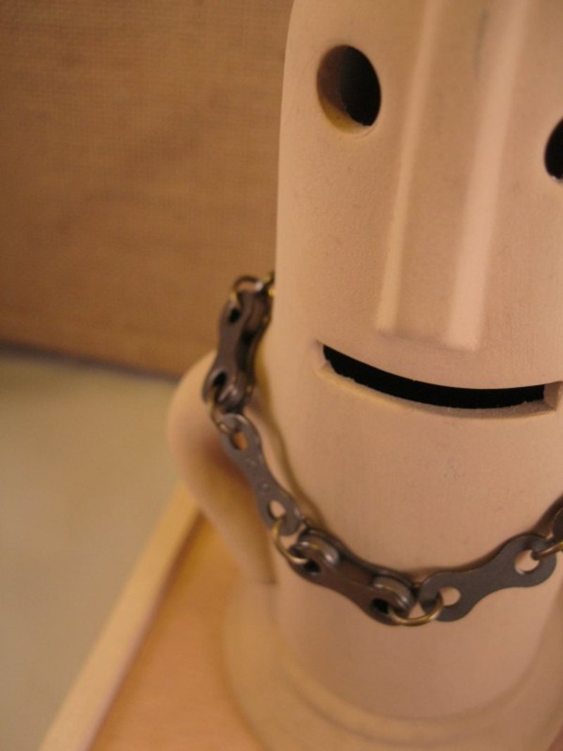 脚踏车的链条好帅气●手炼●编号041● - 手链/手环 - 其他材质 卡其色