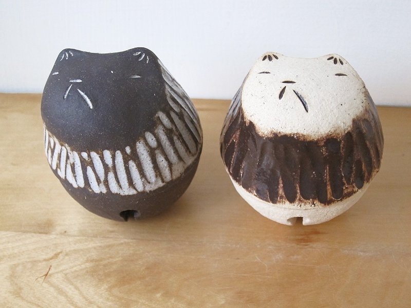 豆猫陶铃 - 花瓶/陶器 - 其他材质 黄色