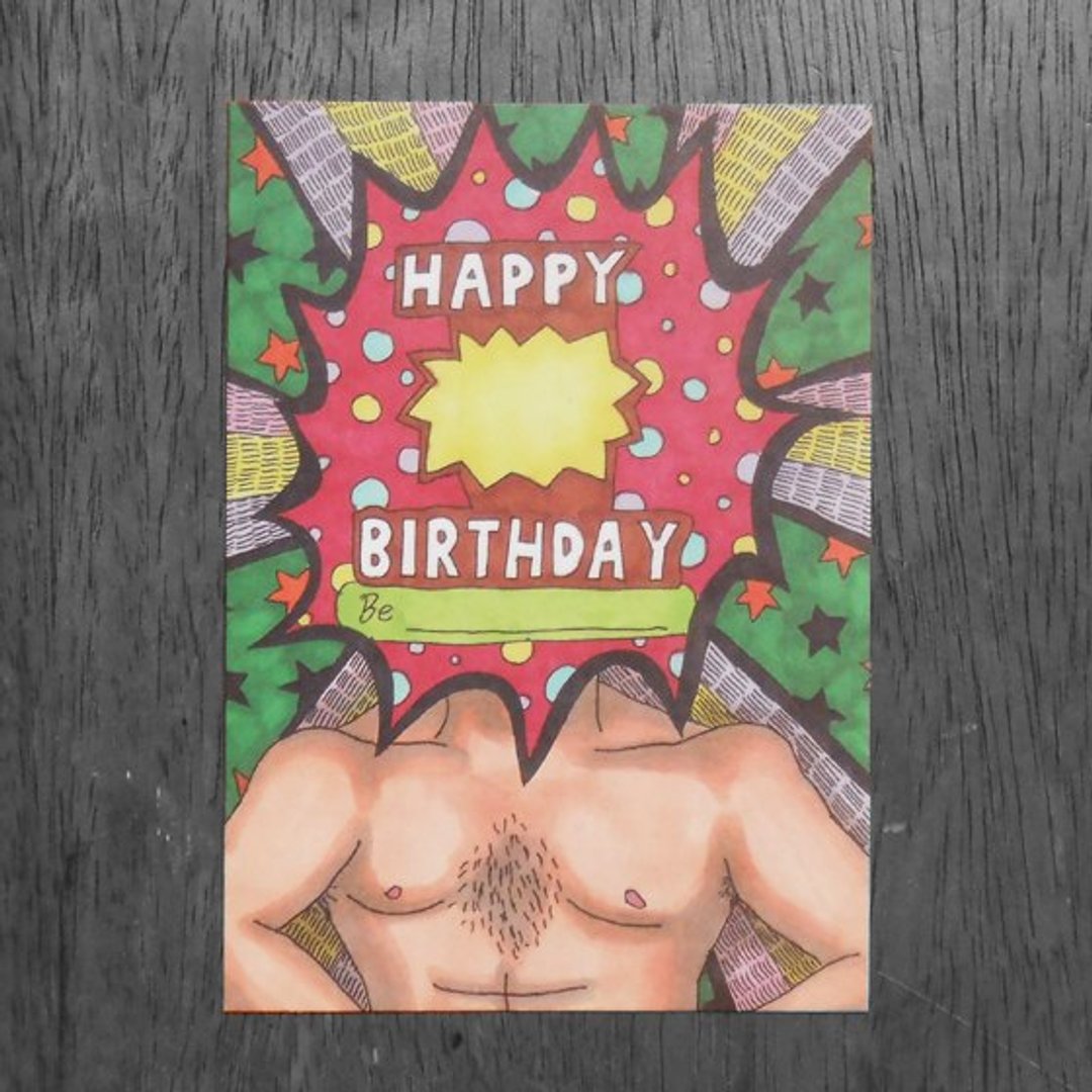 ▌壮壮生日卡 - 卡片/明信片 - 纸 多色