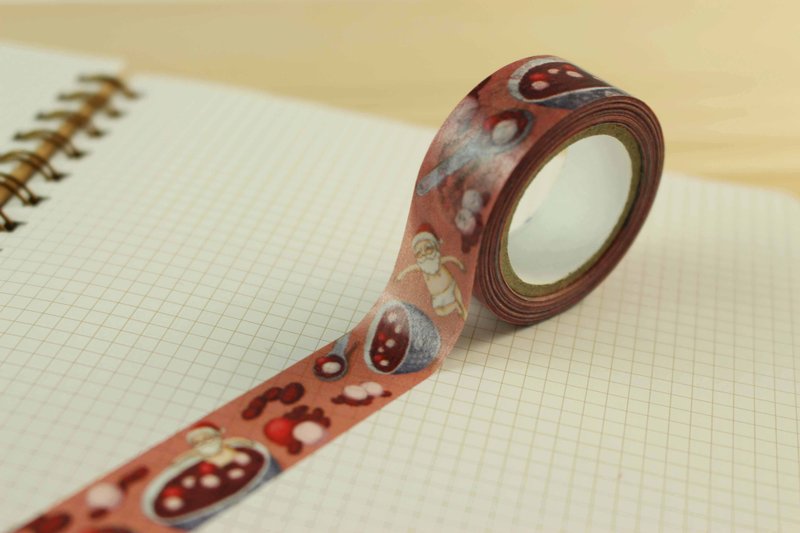 【汤圆老人】纸胶带 - 纸胶带 - 纸 红色