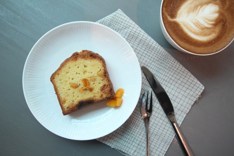 四分之三 法式甜点 招牌磅蛋糕 芒果凤梨 4片装~ - 咸派/甜派 - 新鲜食材 橘色