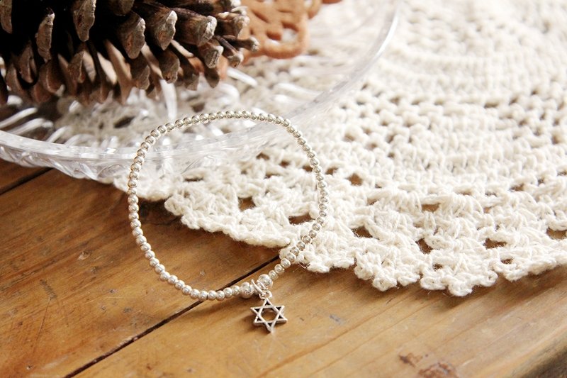 925纯银系列＿星网 - 手链/手环 - 其他金属 白色