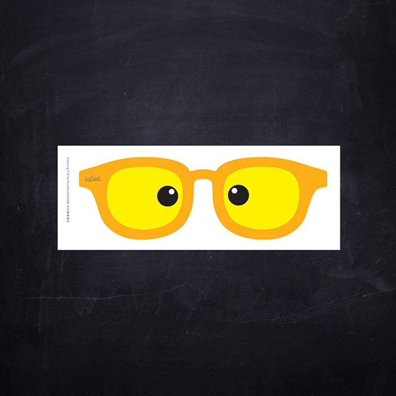 buyMood白目叮 变脸贴－传说中的小鸭 - 贴纸 - 防水材质 