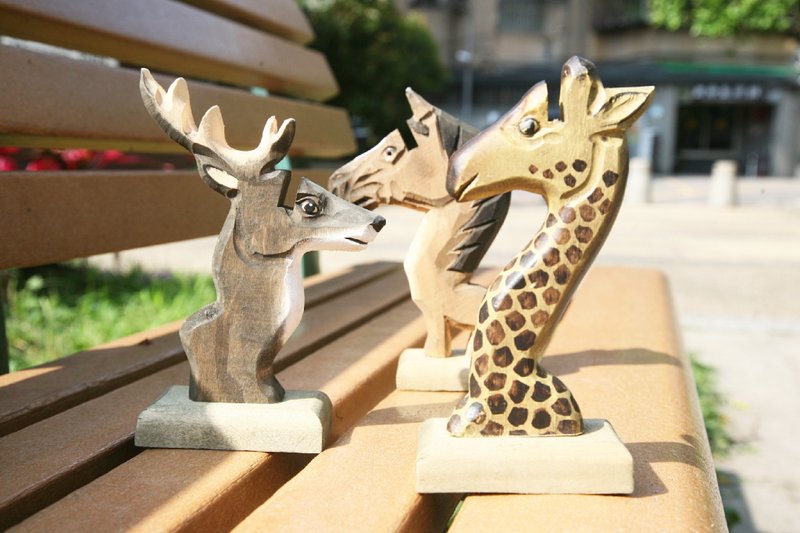 Dulton 动物眼镜架 / 麋鹿缺货中 - 摆饰 - 其他材质 咖啡色