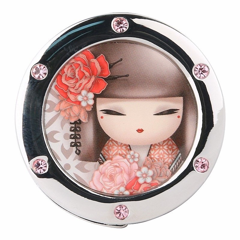 Kimmidoll 和福娃娃包包挂勾 Yumiko - 其他 - 其他金属 粉红色