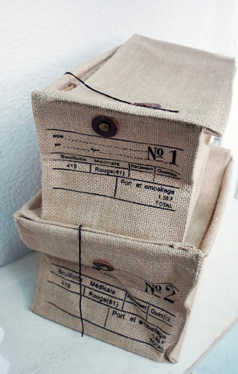 收纳好帮手_资料档案款(1组2入) storage bag for your files (2 in one) - 植栽/盆栽 - 防水材质 卡其色