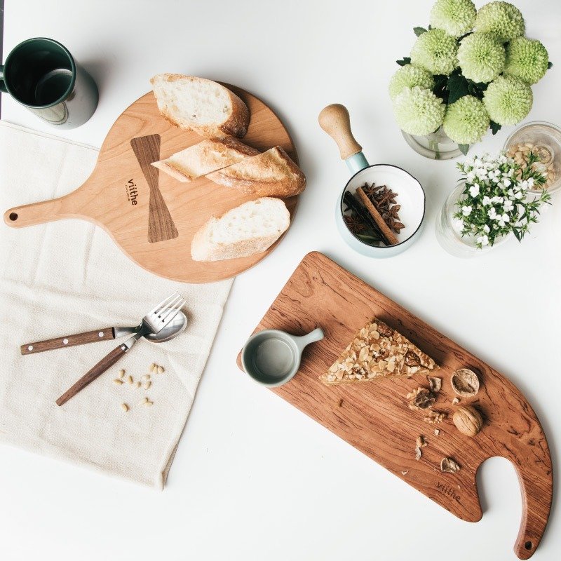 / viithe / Comfort 好食托盘 - Little Jam 果酱男孩 - 浅碟/小碟子 - 木头 