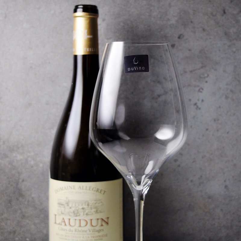 600cc【DUVINO】空系列波尔多无铅水晶杯 - 酒杯/酒器 - 玻璃 白色