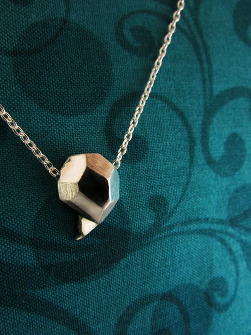 comma a necklace_逗号a项链 | mittag jewelry | 个性商品 - 项链 - 银 银色