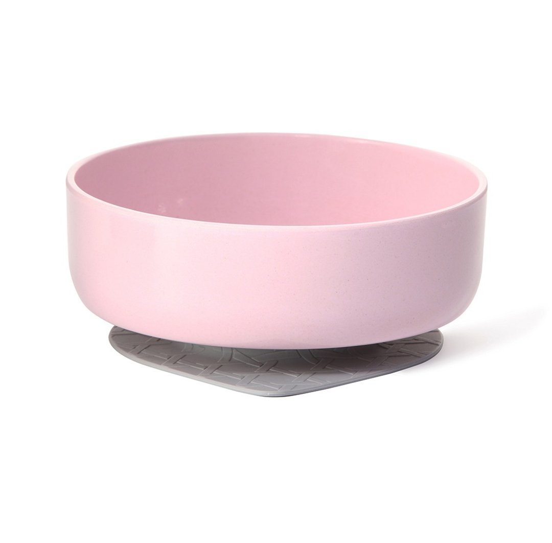 Miniware 天然宝贝儿童学习餐具 竹纤维点心碗组-草莓优格 - 儿童餐具/餐盘 - 环保材料 粉红色