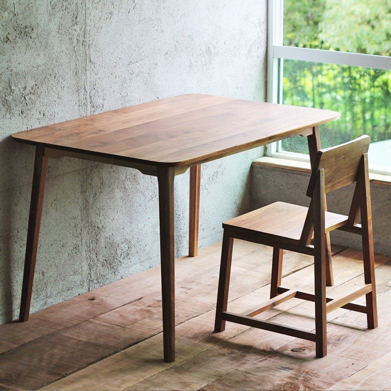 熹山工房-设计家具-实木办公桌餐桌樱桃木 - 餐桌/书桌 - 木头 咖啡色