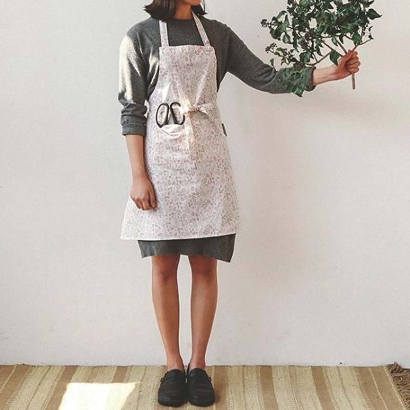 Dailylike 居家时光布质围裙-05兔子花园,E2D34843 - 围裙 - 其他材质 粉红色