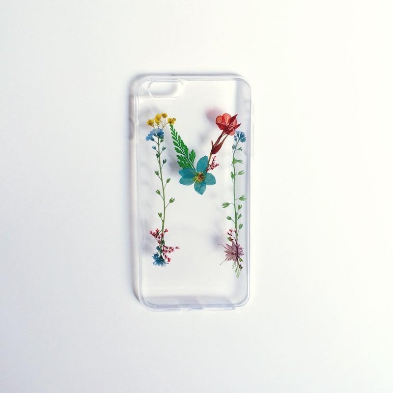 M for Matt ::专属订单 - 手作押花手机壳( initial 英文名字系列) - 植栽 - 植物．花 多色