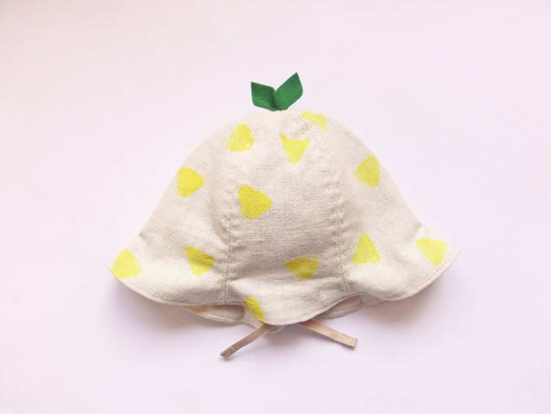 Grow Up! Leaf Hat for Baby & Toddler / ONIGIRI (Rice Ball) - 围嘴/口水巾 - 其他材质 多色