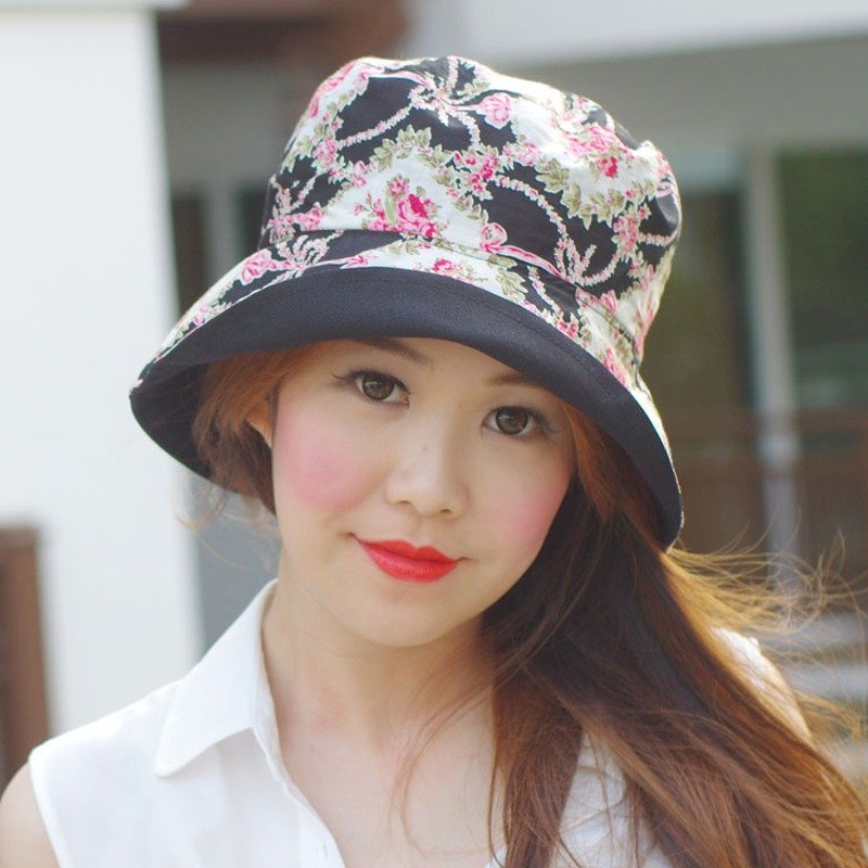 Morgana Bestseller复古渔夫帽-英国玫瑰版3 - 帽子 - 纸 黄色