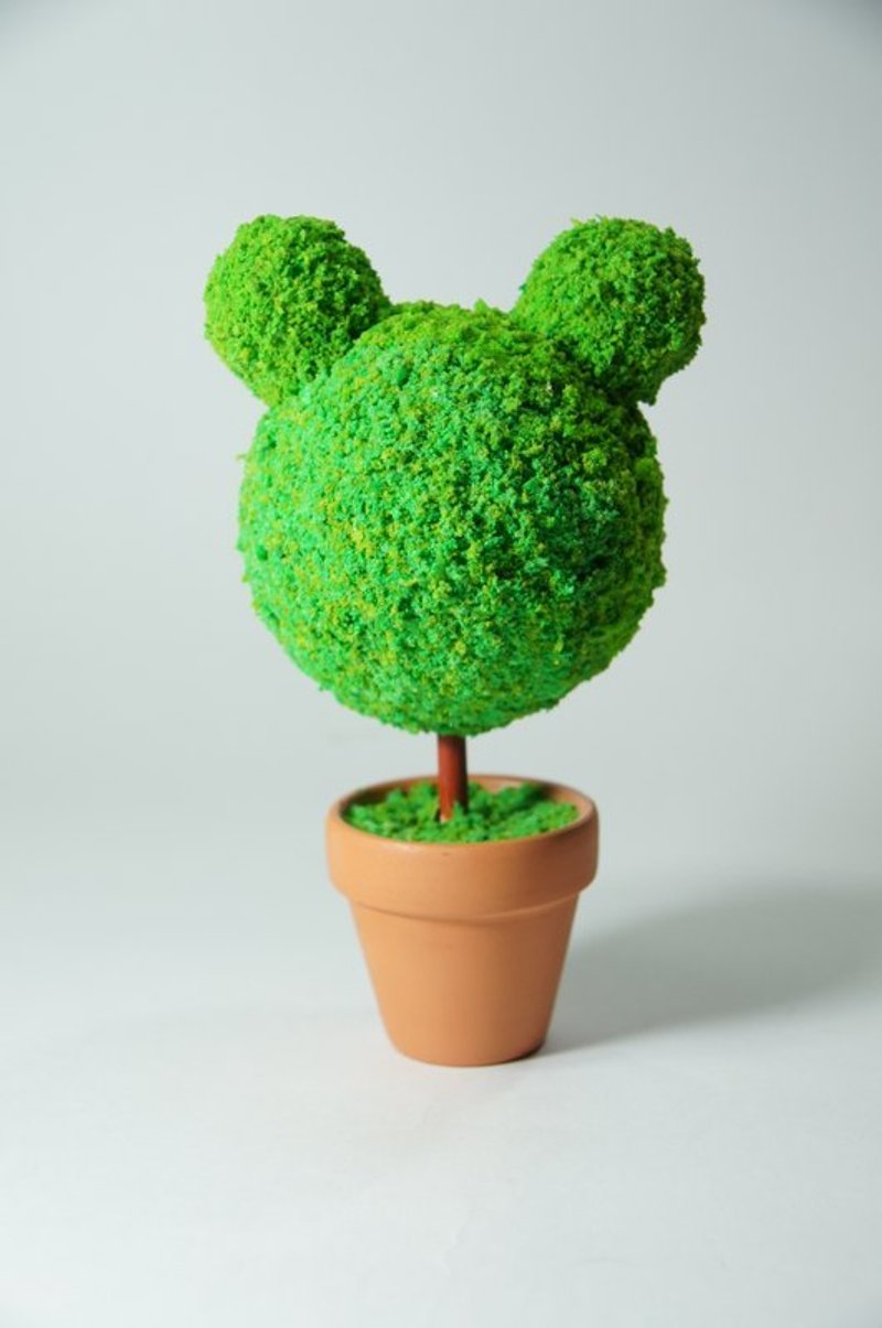 [BONSAI MAN] 小熊先生 - 植栽/盆栽 - 其他材质 绿色