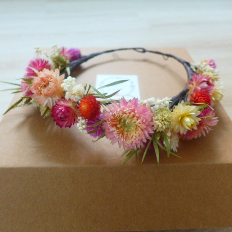 [ Love wreath ] - 干燥花圈 - 植栽/盆栽 - 植物．花 多色