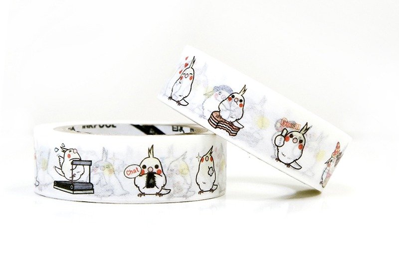 纸胶带｜ 快乐鸟乐园  design by 鸟妹｜ A098MT001 - 纸胶带 - 纸 