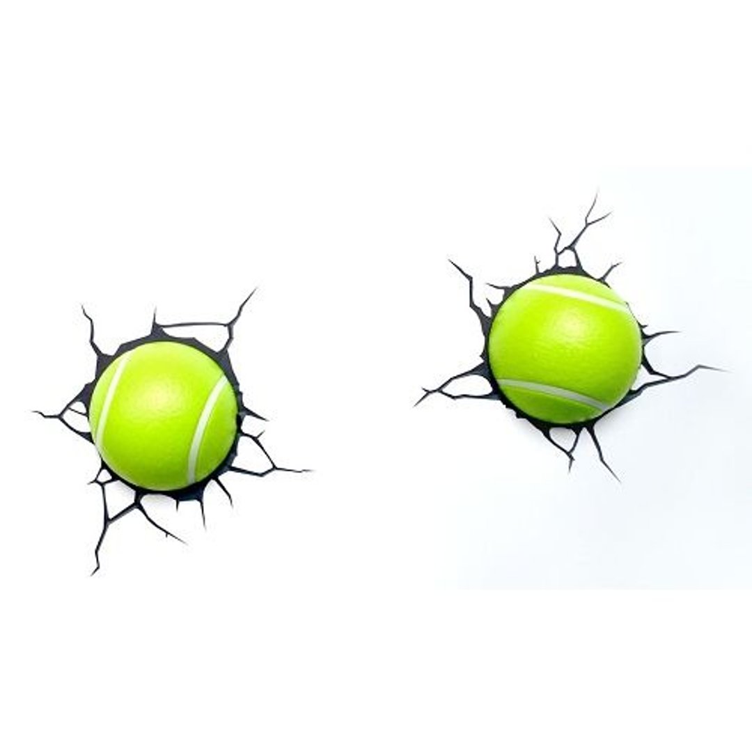 3D Light FX - Sport Series Tennis - 3D立体造型灯 网球 - 灯具/灯饰 - 塑料 黑色