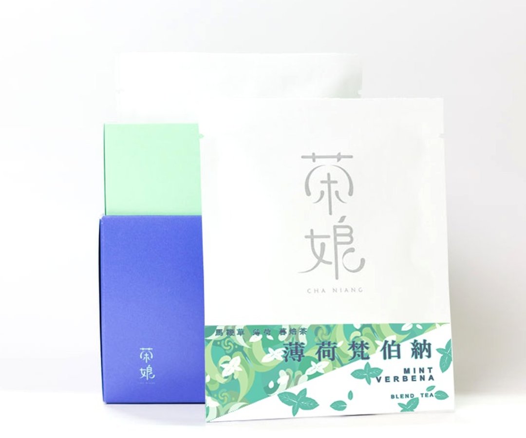 薄荷梵伯纳 | 缓解不适感 | 柠檬马鞭草&薄荷 + 暮焙茶 |  微甜 | 零热量 | 新式花草茶 | 3包入【茶娘Chaniang】 - 茶 - 植物．花 绿色