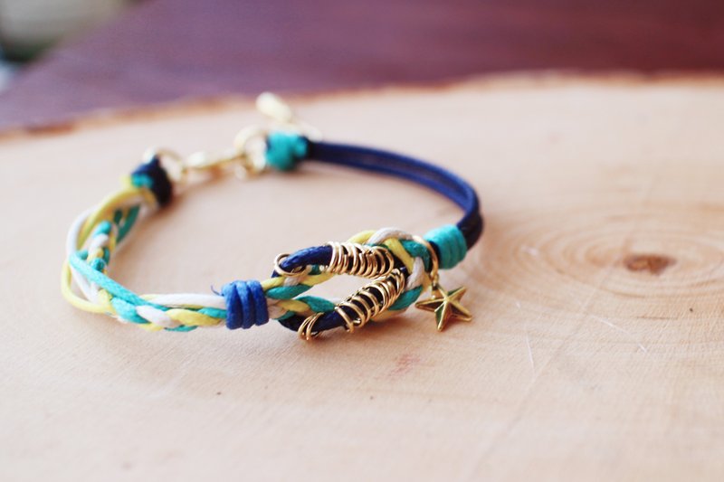 ＜慢温工房手链＞星疯雪雨 - 手链/手环 - 其他材质 