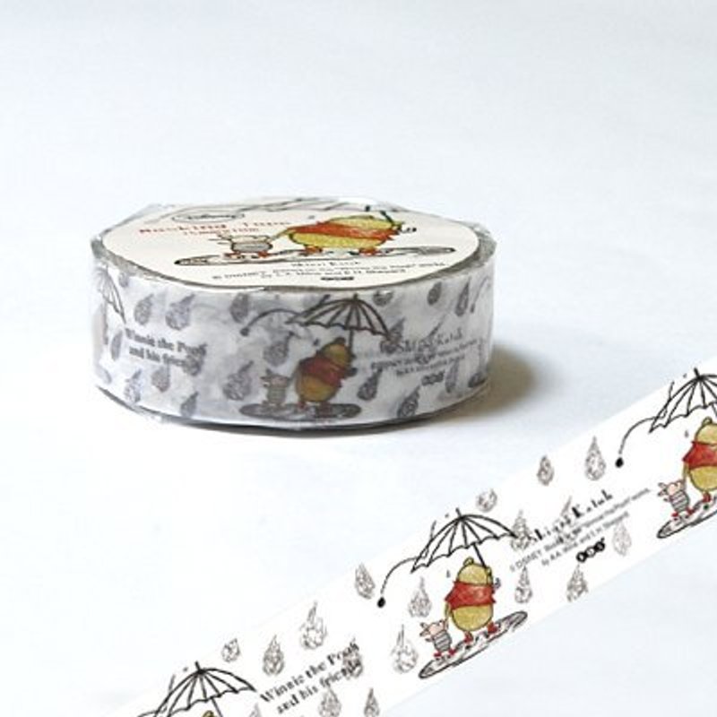 Shinzi Katoh 加藤真治 迪士尼系列2 (维尼小熊 SKD-542B) - 纸胶带 - 纸 