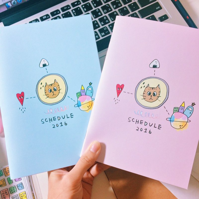 库柏陪你一整年！月记事本 - 笔记本/手帐 - 纸 多色