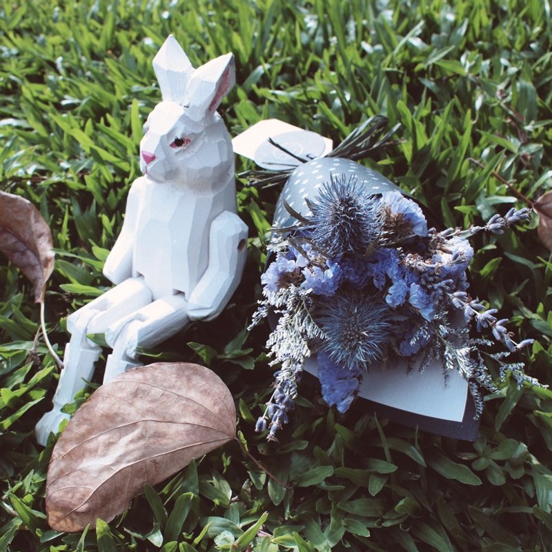 猫.初花 ｜ 紫罗兰干燥小花束 摄影 摆饰 送礼 - 植栽/盆栽 - 植物．花 紫色