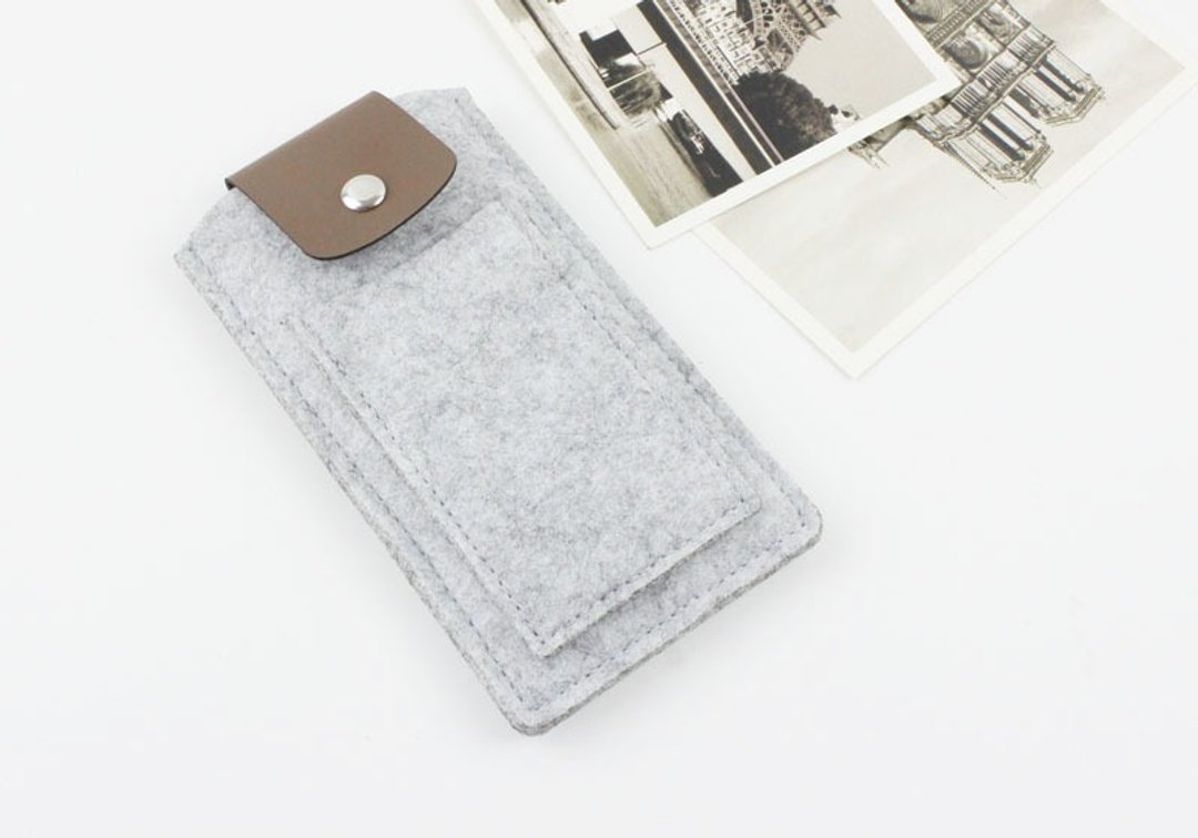 iPhone 14/Plus手机套 iphone OnePlus 手机袋 保护套 可订制 114 - 手机壳/手机套 - 纸 灰色