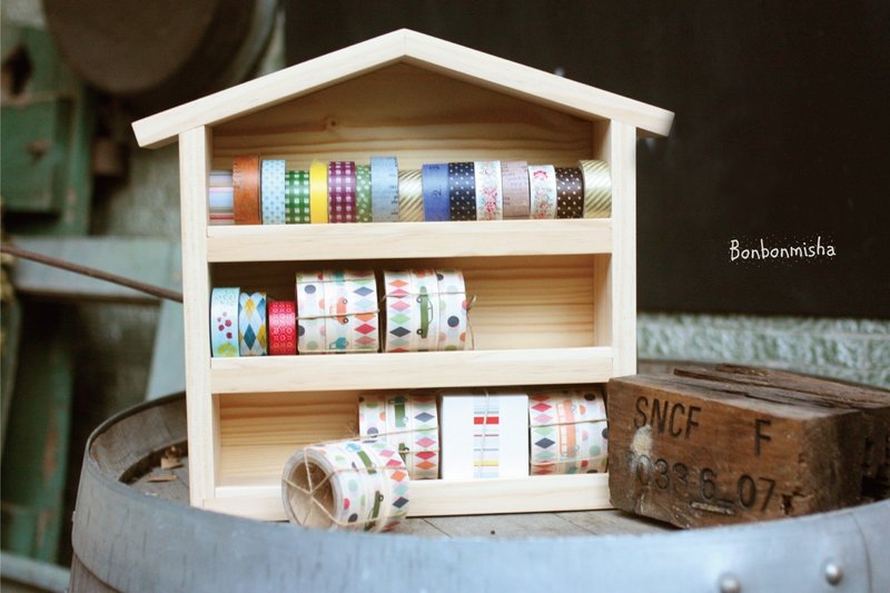 木头小房子 - 木工/竹艺/纸艺 - 木头 咖啡色