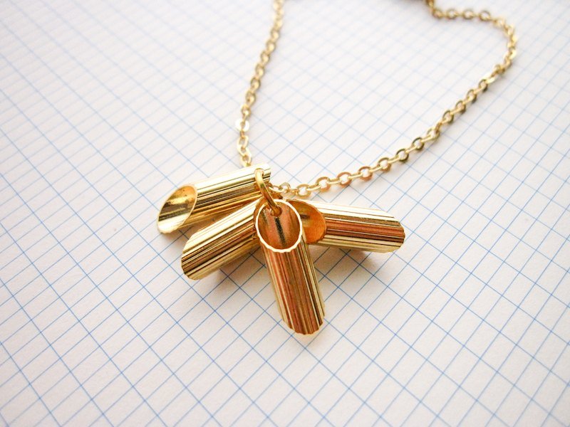 { La Don }  通心粉   出清! 售完不再贩售! - 手链/手环 - 其他金属 金色