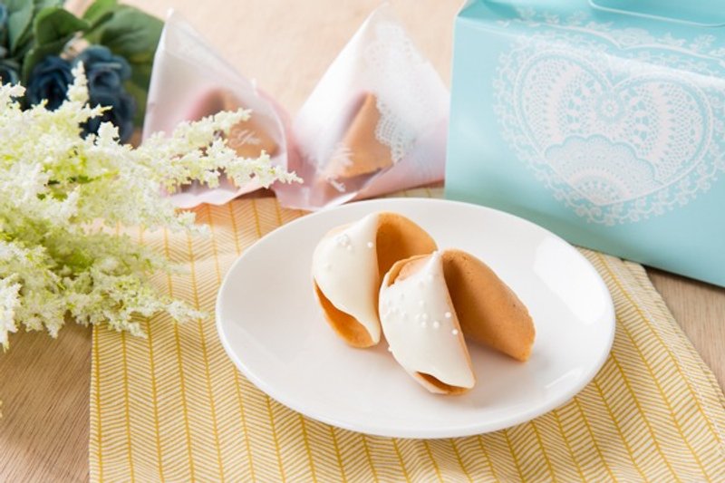 C.Angel 幸运签饼 CAngelcookie 【新娘嫁衣幸运签饼】手工制做 不含防腐剂 婚礼小物 定制化您想说的话语 婚礼超夯 - 手工饼干 - 新鲜食材 