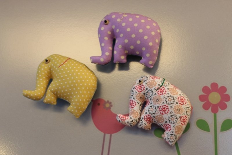 大象磁铁 - 冰箱贴/磁贴 - 其他材质 