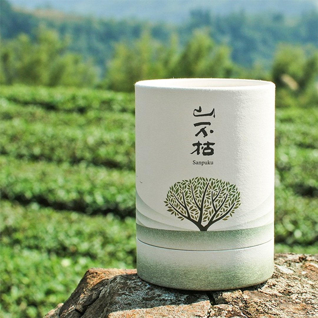 文山包种茶・款待圆罐・清花 - 茶 - 新鲜食材 绿色